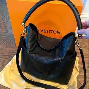 Louis Vuitton Noir (black) Bagatelle handbag